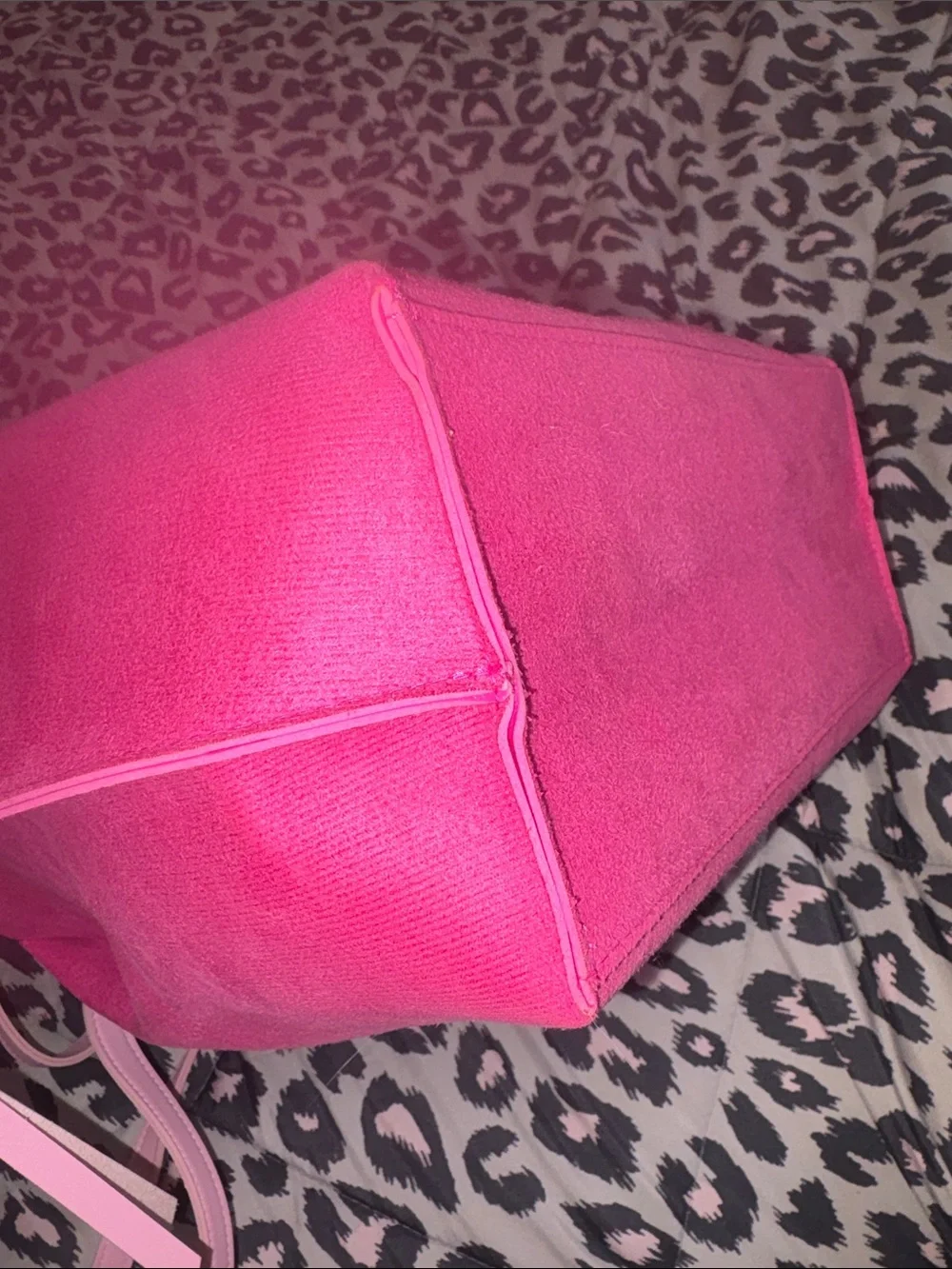 Juicy Couture Hot Pink Tote with Dual Shoulder Straps